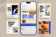 Modern Bakery Instagram Post, a Social Media Template by Pitchlook.Studio (Thumbnail 3 of 3)