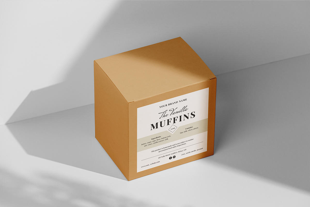 Cottage Food Label, a Stationery Template by Leaflove (Photo 6 of 8)