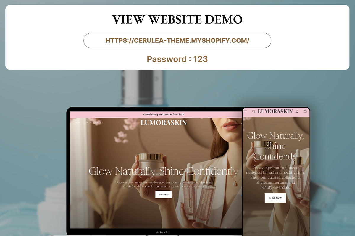 Curela Skincare Theme Shopify 2.0 preview 2