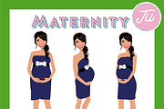 Maternity Pregnant Portrait Creator, a Person Illustration by Lauren Lesley Studio (Thumbnail 40 of 45)