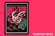 Whizz-Trend T-Shirt Illustration, an Animal Illustration by badsyxn (Thumbnail 4 of 5)