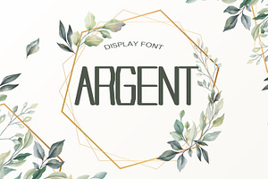Argent Summer Font
