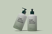 Pump Bottle Mockup, a Packaging Mockup by ulfatunnazira (Thumbnail 5 of 6)