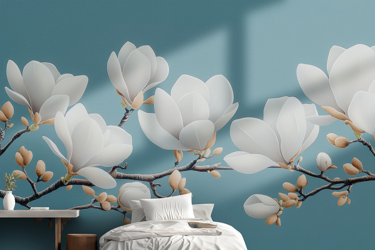 Modern Mixed Art Wallpaper, a Decorative Illustration by fei long (Photo 4 of 10)