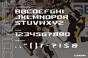 Corgan - Sports Display Font, a Sans Serif Font by Vroz Studio (Thumbnail 4 of 8)