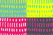 Neon brush pattern collection, a Pattern Graphic by faitotoro (Thumbnail 3 of 3)