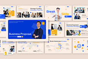 Business Proposal Google Slides, a Presentation Template by Loin Studio (Thumbnail 1 of 4)