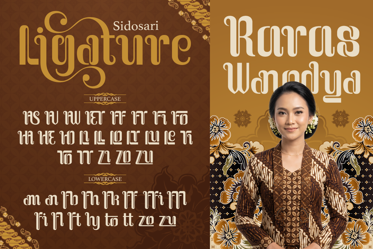 Sidosari, a Sans Serif Font by Burntilldead (Photo 6 of 11)
