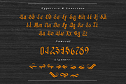 Black Ocean - Modern Blackletter, a Blackletter Font by overlaytemplates (Thumbnail 5 of 6)