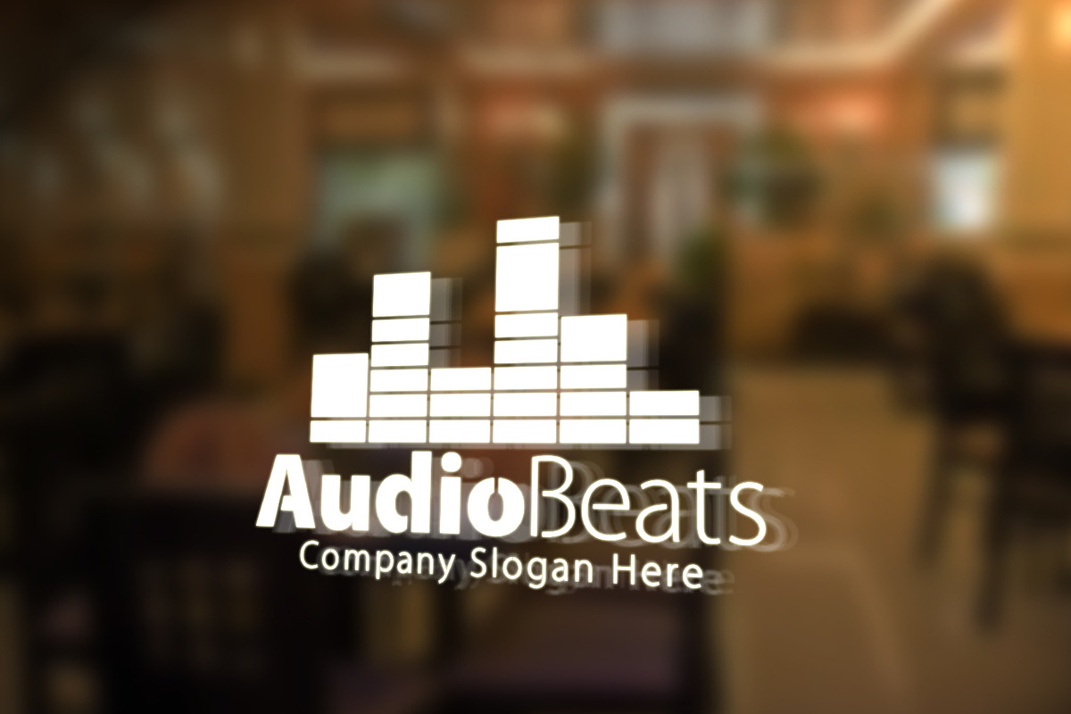 Audio Beats Logo, a Branding & Logo Template by Creative Dezing (Photo 6 of 6)