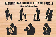 Father's Day SVG Vector Clipart Set, a Person Illustration by Gfx Expert Team (Thumbnail 1 of 3)