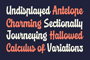 Richale a Bold Retro Script Font, a Script Font by Blankids Studio (Thumbnail 3 of 12)
