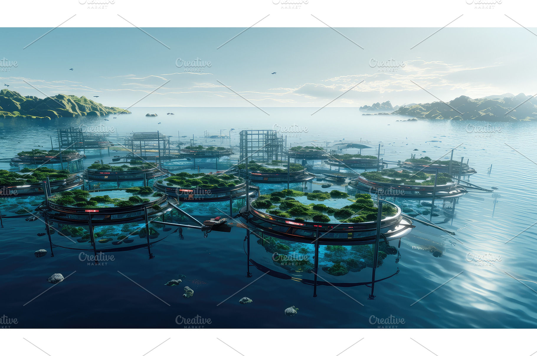 seafood ocean farm ai generated, an Animal Photo by pikepicture