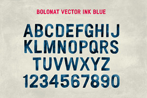 Bolonat Watercolor SVG & OTF Fonts.