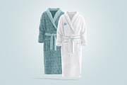 Hotel Bathrobe Mockup, an Apparel Mockup by rebrandy (Thumbnail 6 of 11)