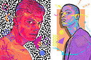Back to the 90s Photoshop Action, an Action Add-On by Mint Actions (Thumbnail 3 of 7)
