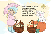 AUTUMN, a Decorative Illustration by FARAWAYKINGDOM (Thumbnail 5 of 12)