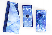 Blue Seamless Watercolor Textures, a Texture Graphic by CatJello Graphics (Thumbnail 12 of 24)