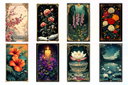 Flowers Card PNG Sublimation, an Illustration by Dream Creation (Thumbnail 4 of 5)