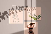CURVY GIRLS & FLOWERS LINE ART, an Illustration by ArtOLB (Thumbnail 8 of 11)