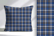 Navy Decorative Plaid Seamless, a Pattern Graphic by Sharon Schwalbe (Thumbnail 2 of 4)