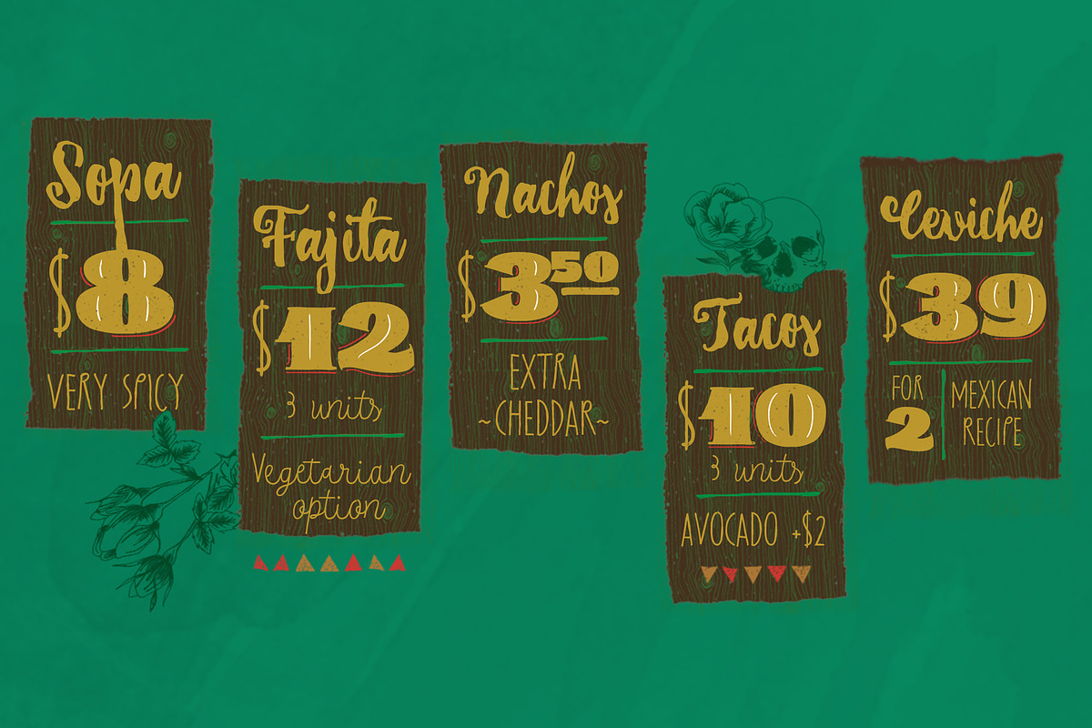 La Taqueria, a Font by Sudtipos (Photo 2 of 5)