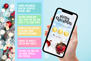 Christmas Pregnancy Scratch Card, a Presentation Template by SunshineStudioBoutique (Thumbnail 1 of 8)