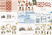Winter & Christmas Mega Bundle 2000+, a Seasonal Illustration by PeDe Designs (Thumbnail 13 of 18)