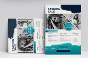 Fashion Collection Flyer Layout, a Flyer Template by MightyDesign (Thumbnail 1 of 7)
