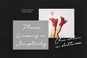 CS Bonjour Drawn, a Script Font by Craft Supply Co. (Thumbnail 6 of 8)