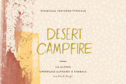 Desert Campfire Font, a Font by Eva Black Design (Thumbnail 1 of 3)