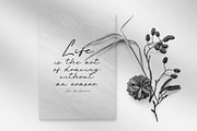 Findtime - A Modern Script, a Script Font by khurasan (Thumbnail 6 of 7)