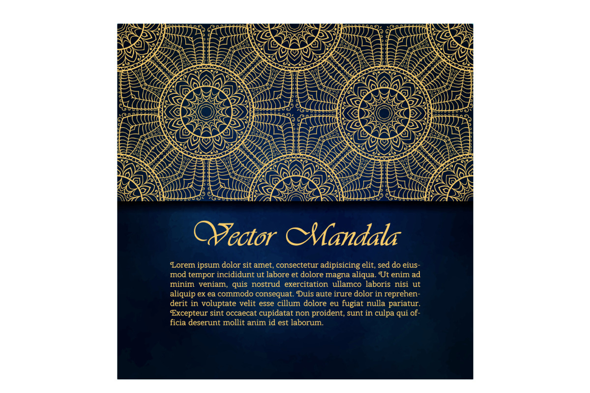 Set of mandala cards., an Invitation Template by Della_Liner (Photo 5 of 8)