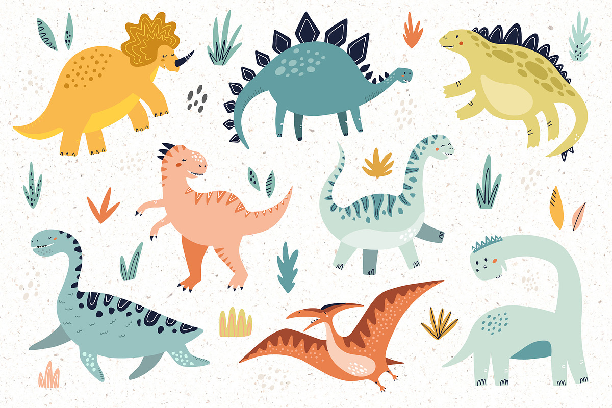 Cute Bundle. Map creator, space dino, an Object Graphic by MaNechaeva (Photo 10 of 22)