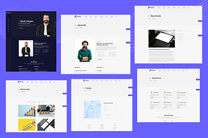 Promia- Personal Portfolio Template