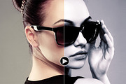 50 Retro & Vintage Photoshop Actions, an Action Add-On by Studio Retouch (Thumbnail 3 of 21)