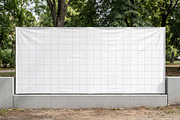 Street Fence Banner Mockup, an Advertising Mockup by graphypix (Thumbnail 3 of 4)