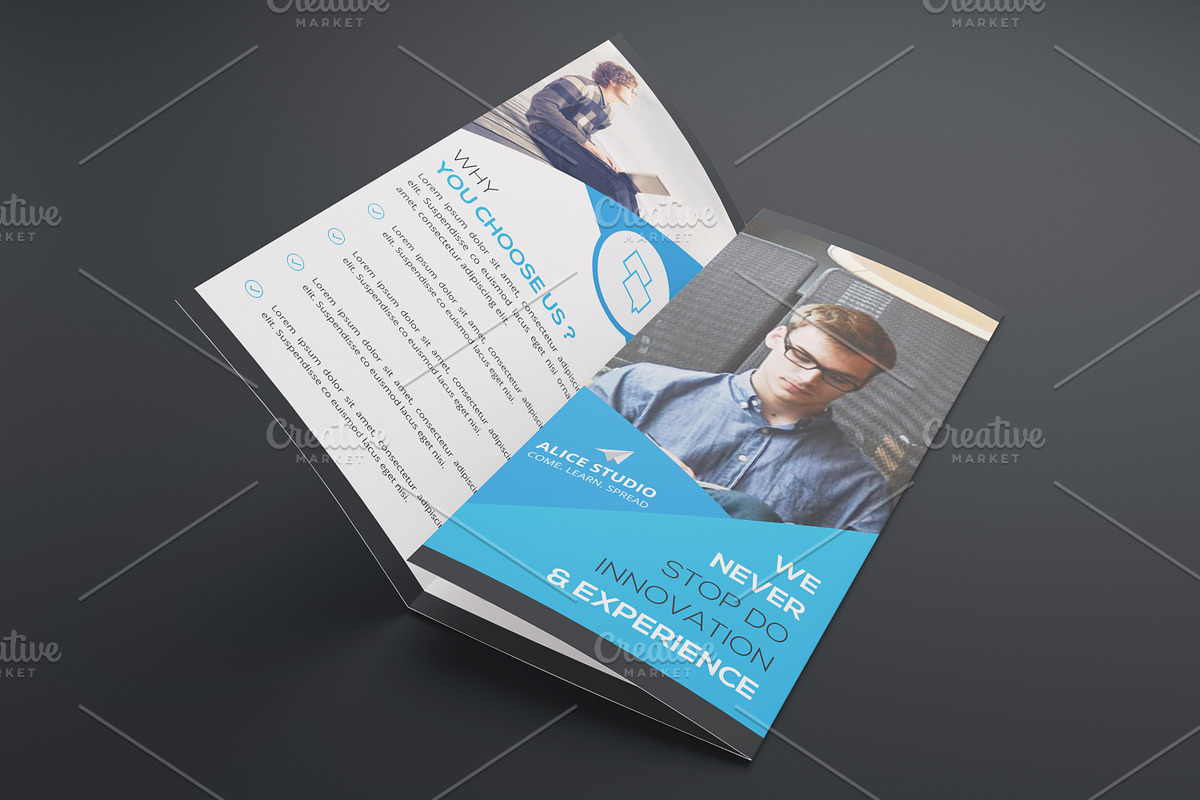 Trifold Brochure Template, a Brochure Template by Alice_s (Photo 1 of 9)