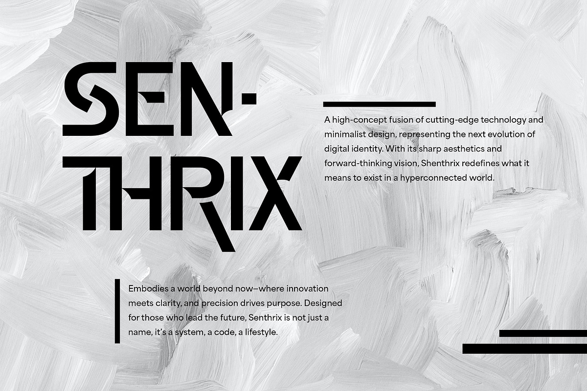 Sheword - A Modern Futuristic Font, a Font by Almeera Std (Photo 6 of 10)