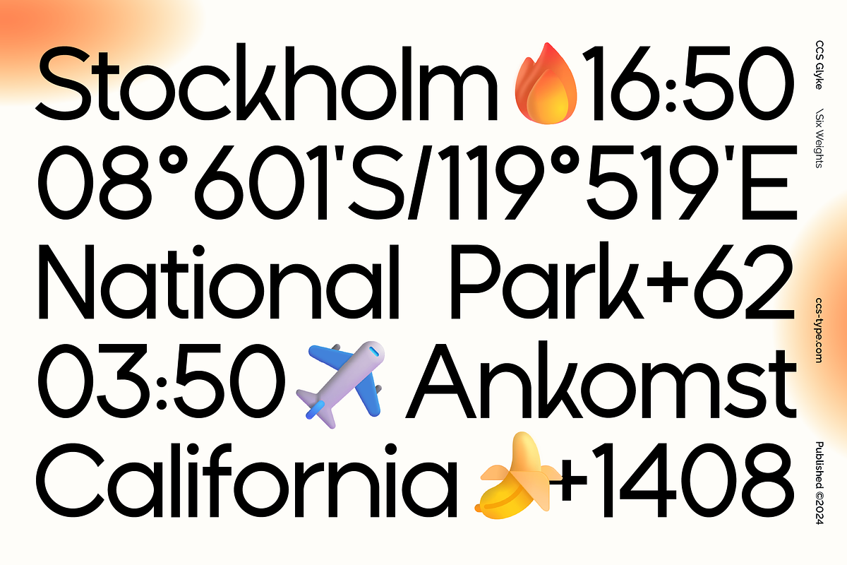 Glyke - Grotesque Sans Serif, a Sans Serif Font by CCS Type (Photo 7 of 17)