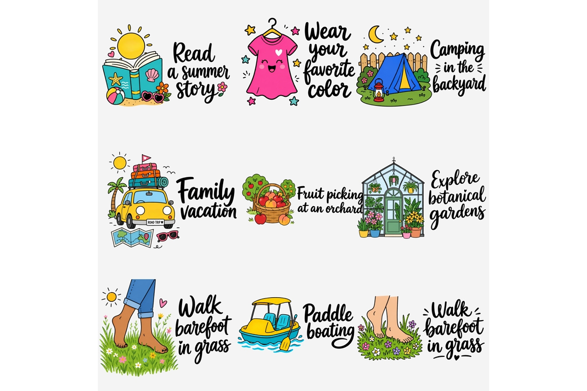 Summer Stickers Icons Clipart PNG, a Solid Icon by Tanya Kart (Photo 2 of 8)