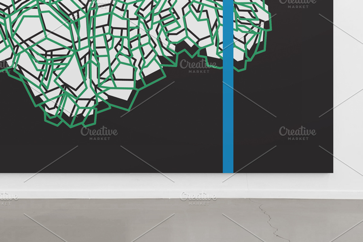 Gallery Exhibition Mockup - 01, a Print Template by Formelier (Photo 4 of 5)