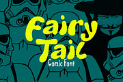 Fairy Tail, a Font by Gatype (Thumbnail 1 of 8)