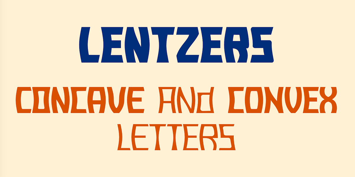 Lentzers, a Sans Serif Font by Ingrimayne Type (Photo 2 of 6)