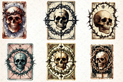 Halloween Vintage Tarot Card, an Illustration by DreamCafeArt (Thumbnail 3 of 5)