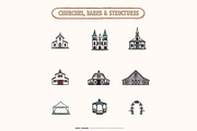 Wedding Map & Itinerary Creator Kit, an Object Illustration by Happy Monday Creative (Thumbnail 4 of 19)