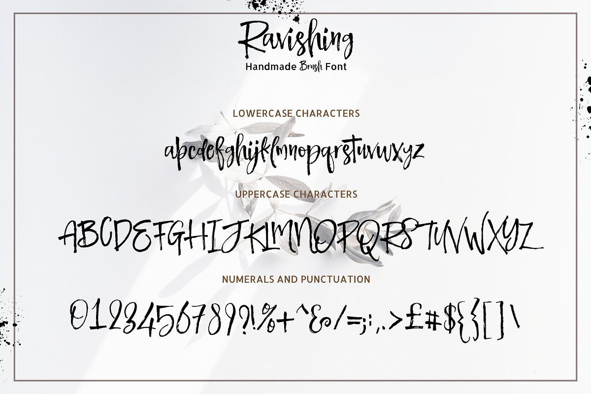 Ravishing Brush Font, a Script Font by Design Dukkan (Photo 12 of 12)