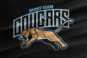 Jumping Cougar Lion Sport and Esport, a Branding & Logo Template by bazzier_graphik (Thumbnail 2 of 2)