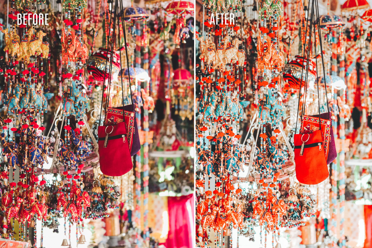 Mobile Lightroom Presets COLOR POP preview 3