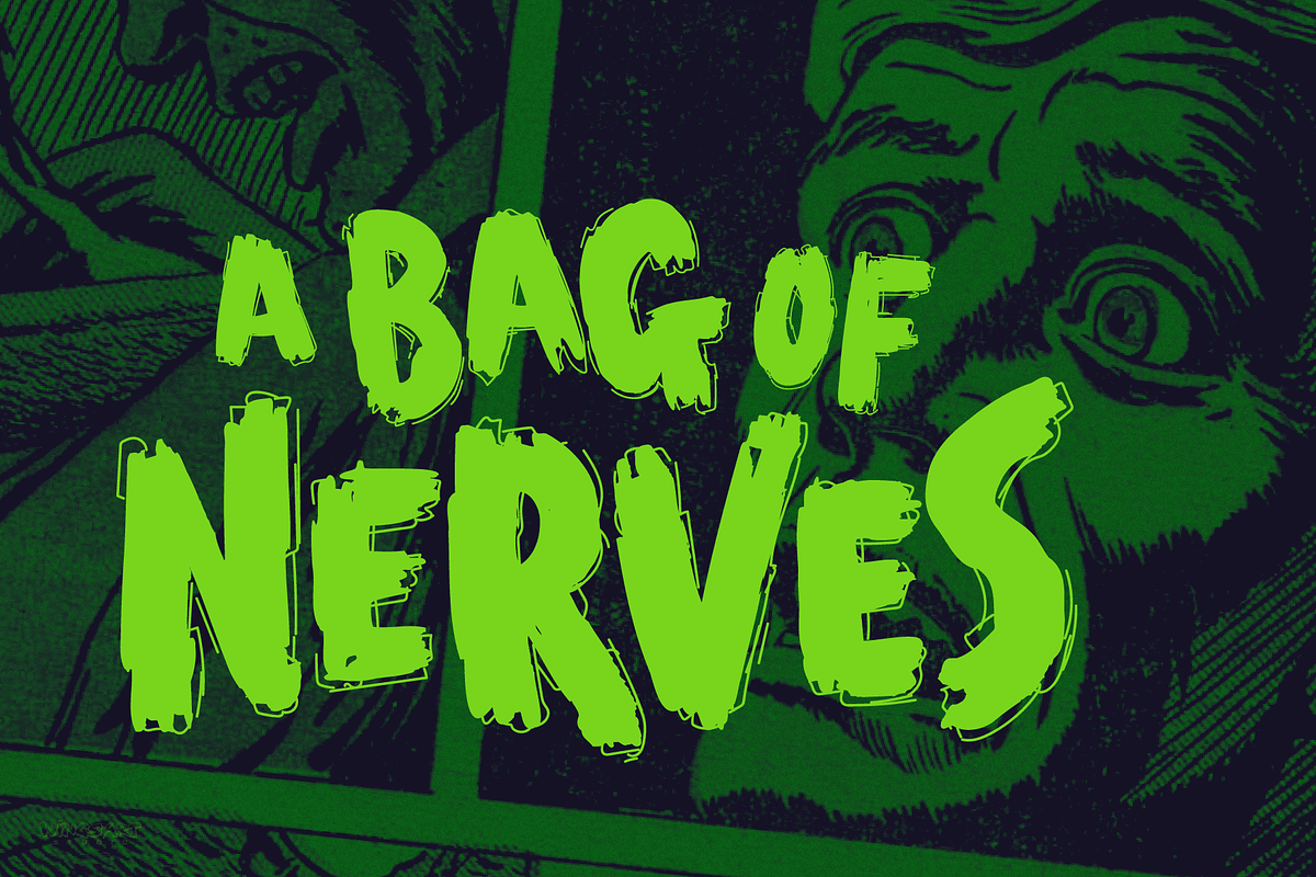 End Crawl - A Halloween Brush Font, a Font by Wingsart Studio (Photo 9 of 15)